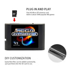 Mega EverDrive V3 Evergenesis Retro Game Cartridge with 4GB TF Card for Sega Consoles