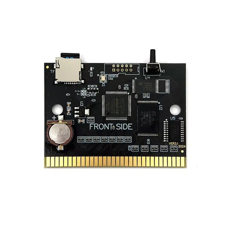 Mega EverDrive V3 Evergenesis Retro Game Cartridge with 4GB TF Card for Sega Consoles