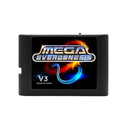 Mega EverDrive V3 Evergenesis Retro Game Cartridge with 4GB TF Card for Sega Consoles